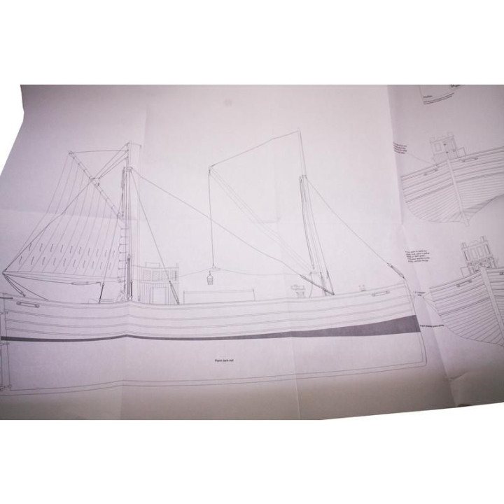 AMATI Fifie rybářský kutr 1850 1:32 kit