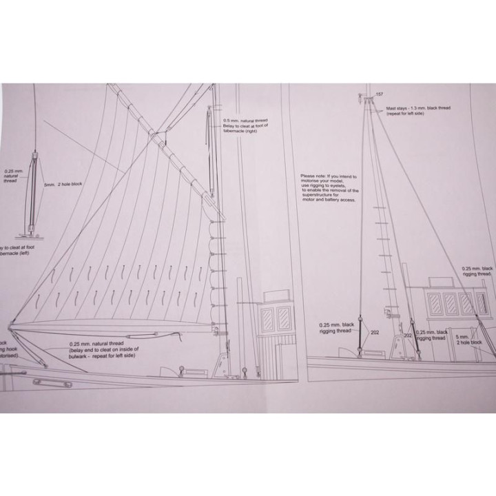AMATI Fifie rybářský kutr 1850 1:32 kit