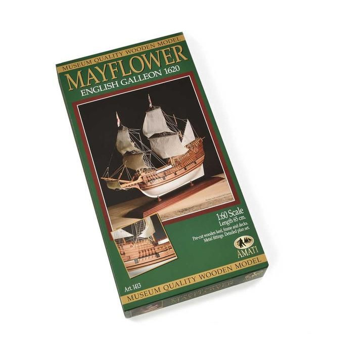 AMATI Mayflower anglická galeóna 1620 1:60 kit