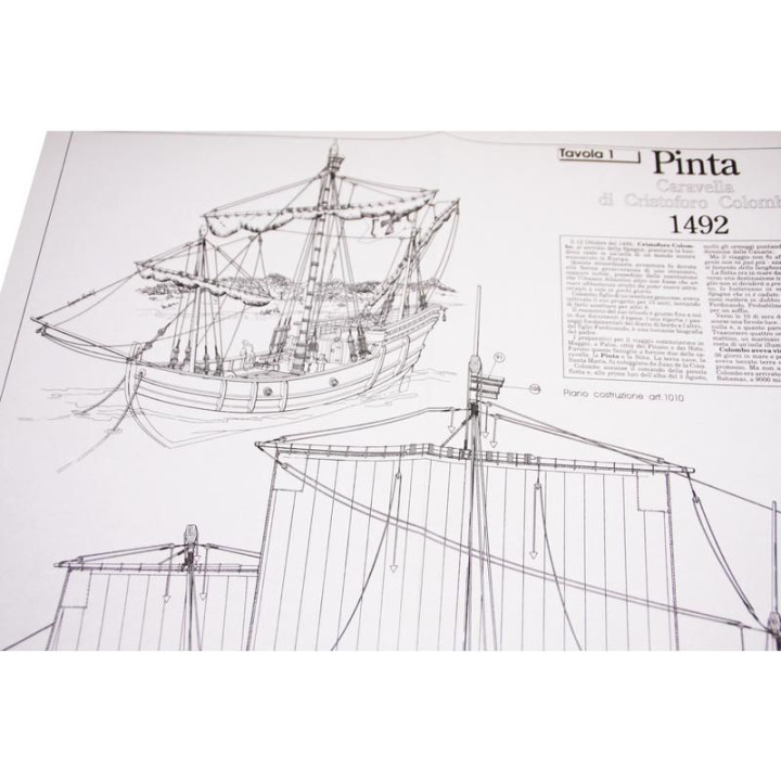 AMATI Pinta karavela 1492 1:65 kit