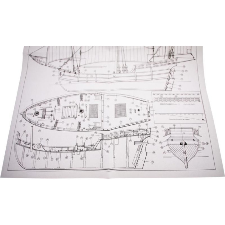 AMATI Pinta karavela 1492 1:65 kit