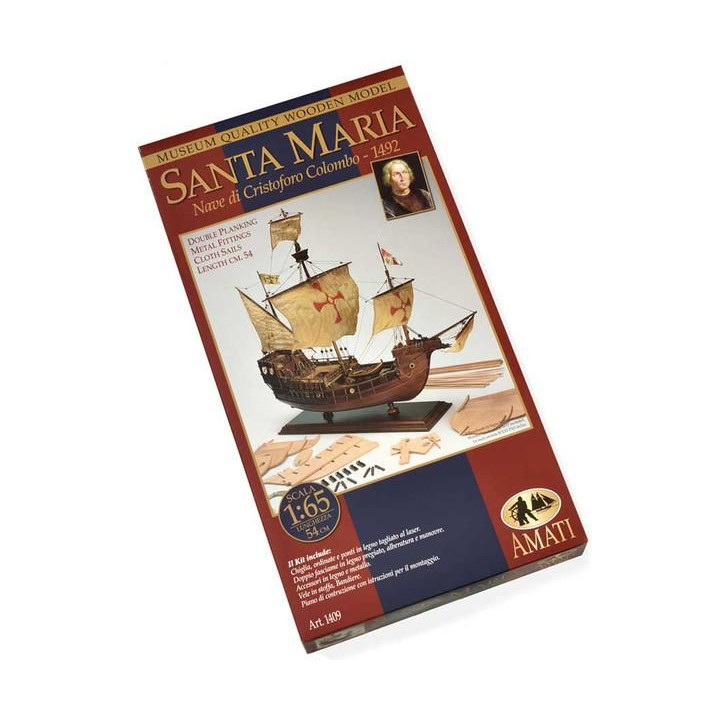 AMATI Santa Maria karavela 1492 1:65 kit