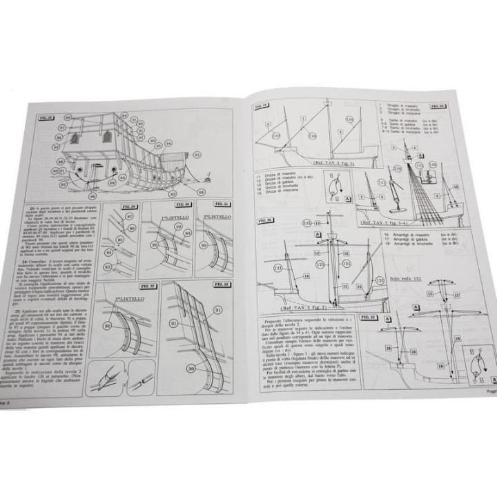 AMATI Santa Maria karavela 1492 1:65 kit