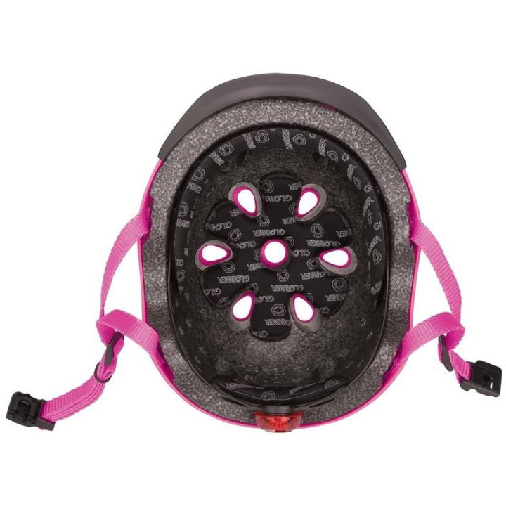 Globber - Dětská přilba Elite Lights New Red Racing XS/S