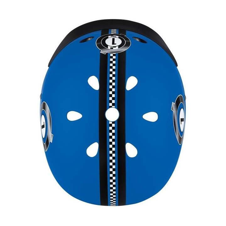 Globber - Dětská přilba Elite Lights Sky Blue Buddy XS/S