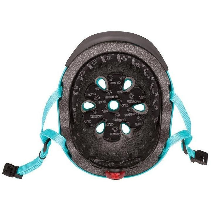 Globber - Dětská přilba Elite Lights Sky Blue Buddy XS/S