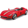 Kovový model auta 1:18 Bburago 18-16909 Ferrari Monza SP1  nejen pro sběratele.  Má odpruženou nápravu. Model je ve špičkové kvalitě. Model je ve špičkové kvalitě Signature Series. Barva modelu je červená a je přibližně 24 cm velký.