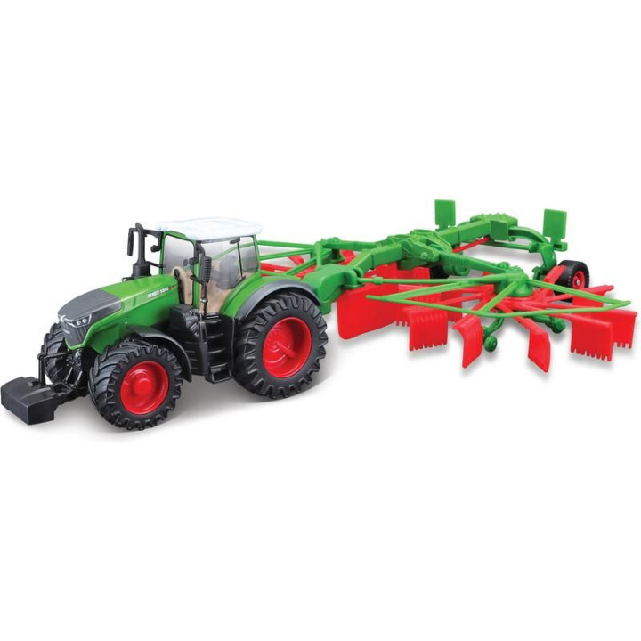 Bburago Fendt 1050 Vario with Whirl Rake