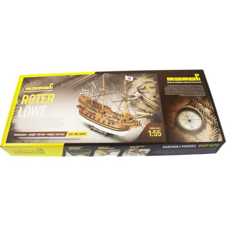 MAMOLI Roter Löwe 1597 1:55 kit