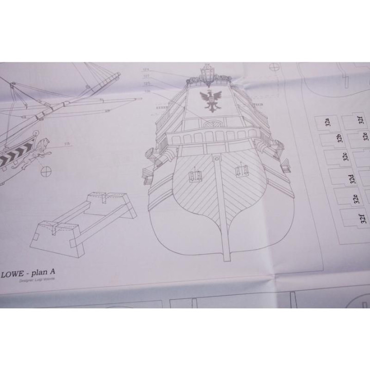 MAMOLI Roter Löwe 1597 1:55 kit