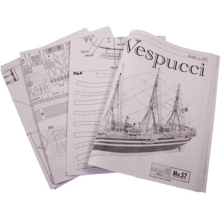 MAMOLI Amerigo Vespucci 1931 1:150 kit