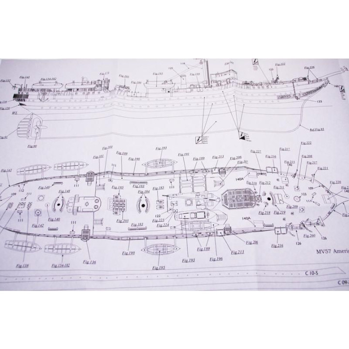 MAMOLI Amerigo Vespucci 1931 1:150 kit