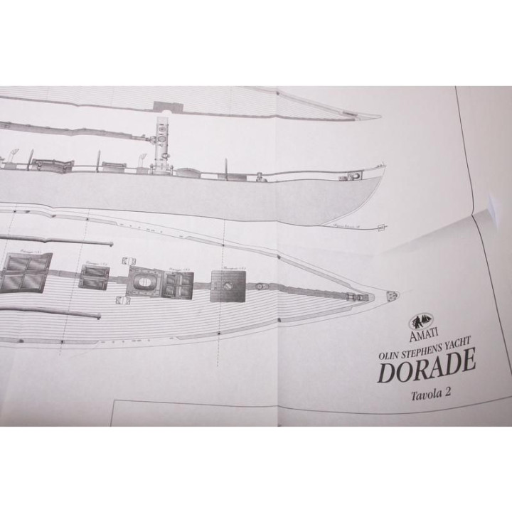 AMATI Dorade plachetnice Fastnet cup 1931 1:20 kit