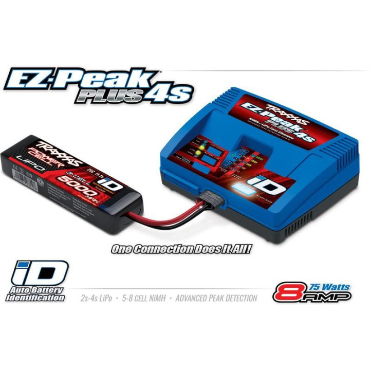Traxxas nabíječ EZ-Peak Plus 4S 100W (2-4S)