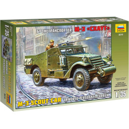 Model Kit military 3519 - M-3 Armored Scout Car (1:35)