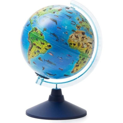 Alayskys Glóbus 25cm ZOO pro nejmenší, podsvětlení, interaktivní aplikace