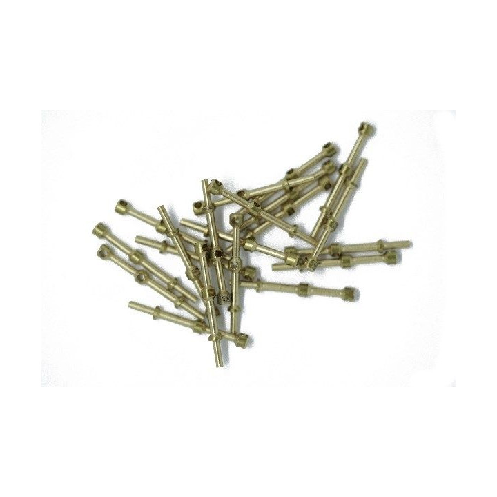 Sloupek zábradlí 17mm 2otvory (20ks)