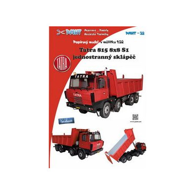 TATRA 815  8x8 S1 - jednostranný sklápěč 1:32