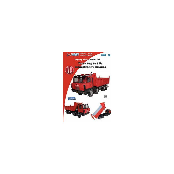 TATRA 815  8x8 S1 - jednostranný sklápěč 1:32