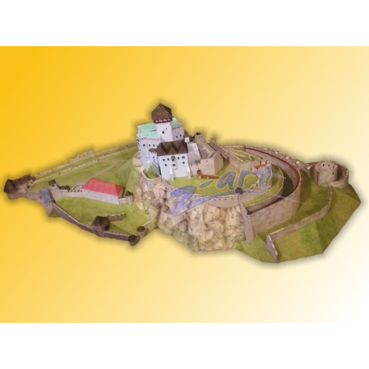 Trenčianský hrad 1:400