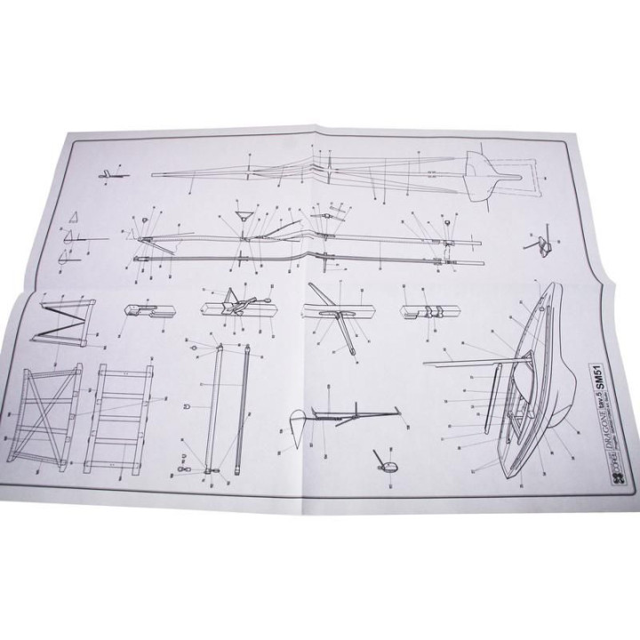 COREL Drachen Monotype Regatta 1:25 kit