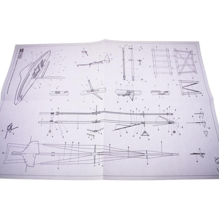 COREL S.I. 5.5m plachetnice 1:25 kit