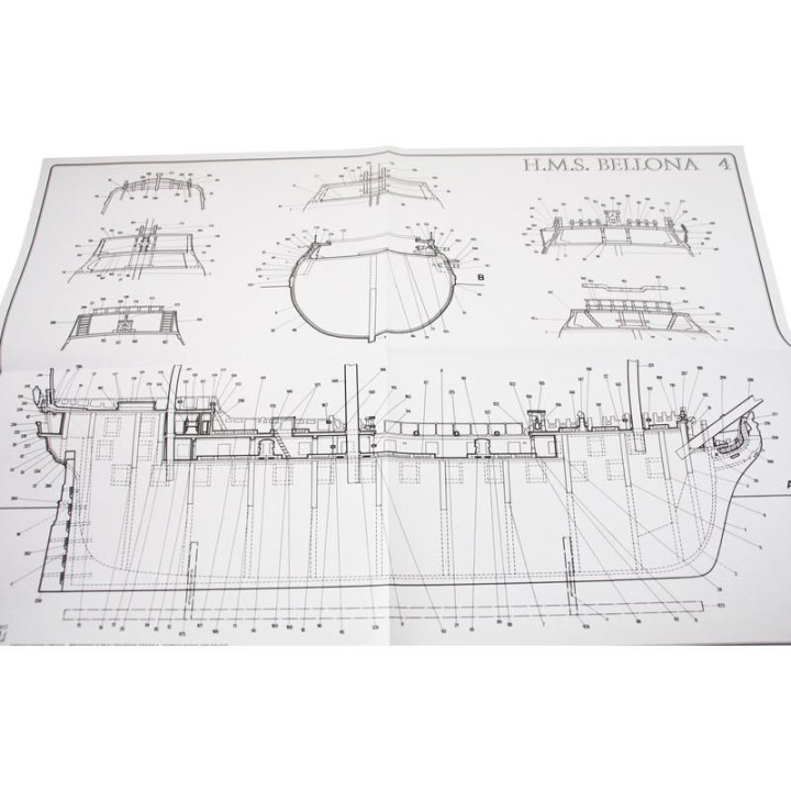 COREL H.M.S. Bellona 1760 1:100 kit