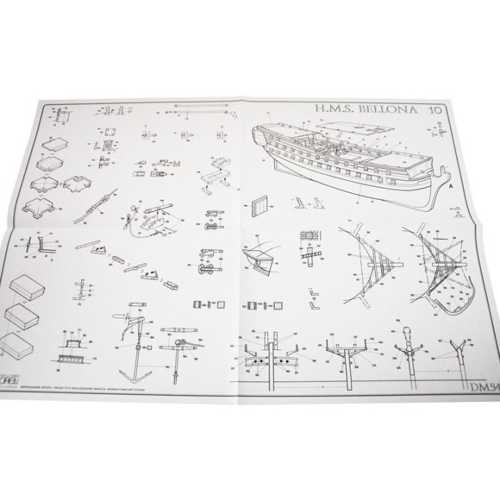 COREL H.M.S. Bellona 1760 1:100 kit