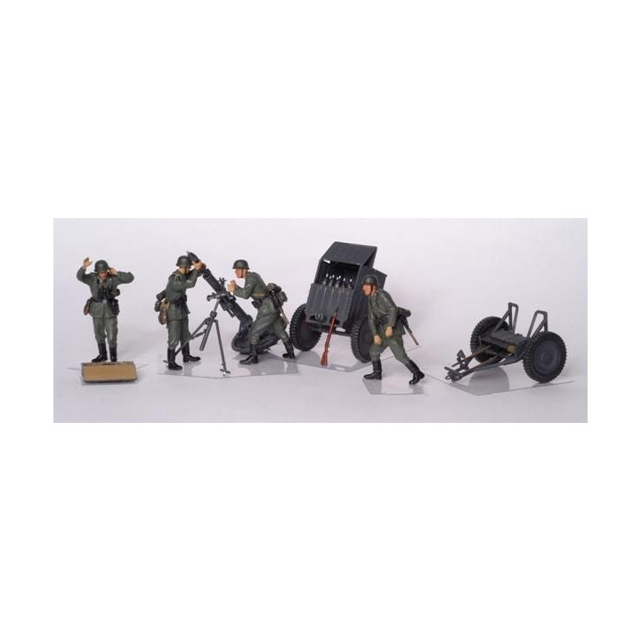 Model Kit figurky 3583 - German Mortar with Crew (1:35)