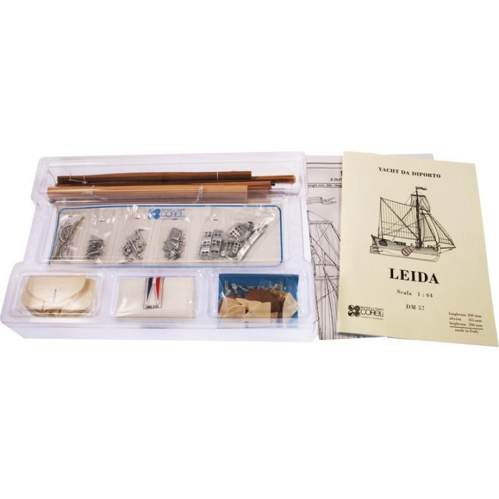 COREL Leida rybářská loď 1:64 kit