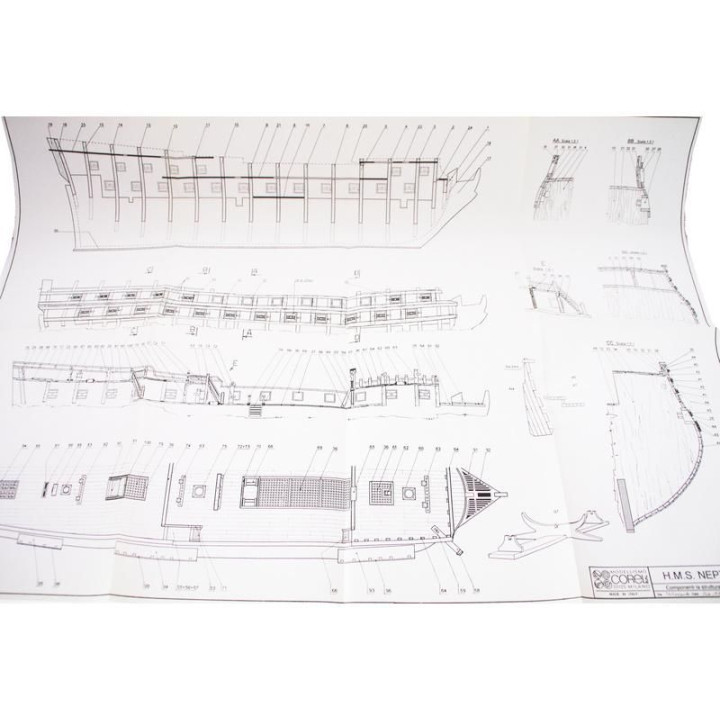 COREL H.M.S. Neptune 1:90 kit