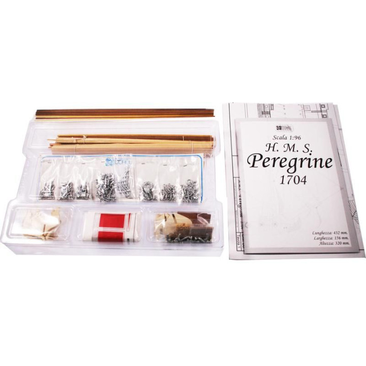 COREL H.M.S. Peregrine 1749 1:96 kit