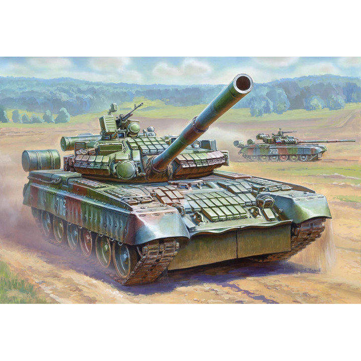 Model Kit tank 3592 - Russian Main Battle Tank T-80BV (1:35)