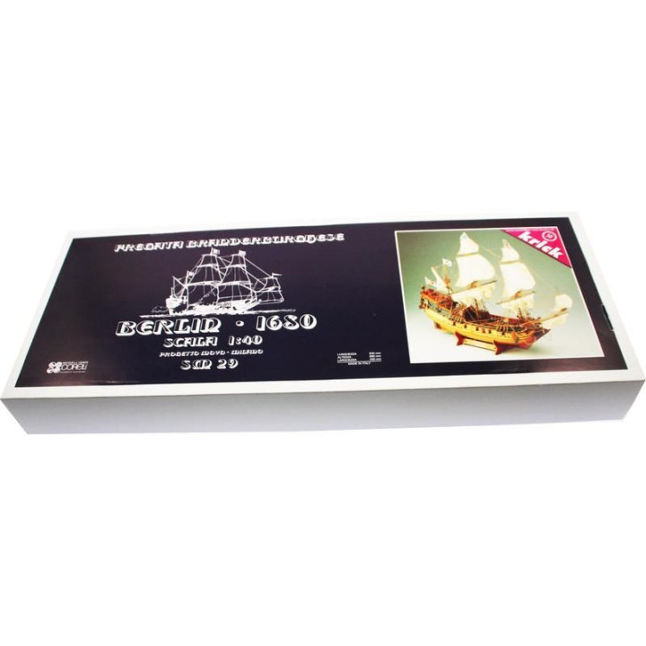 COREL Berlin fregata 1674 1:40 kit