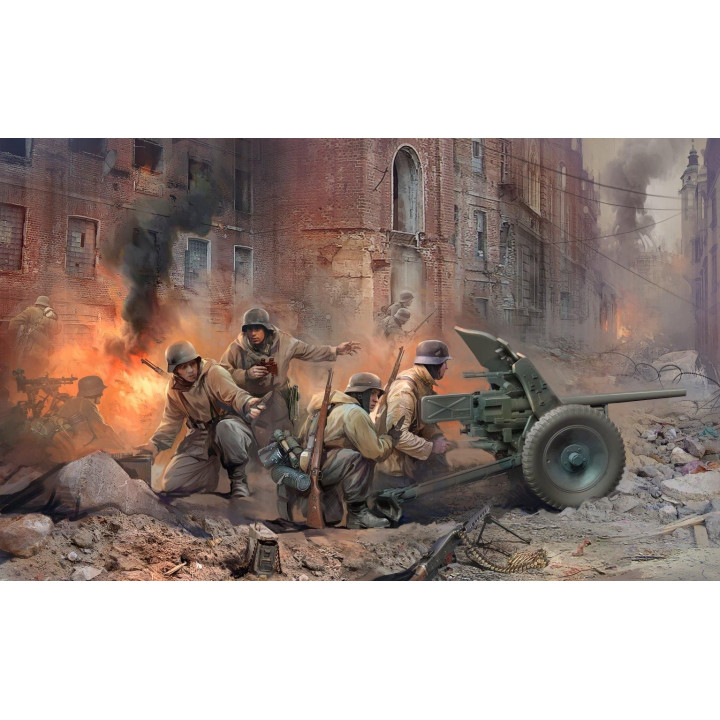 Model Kit figurky 3610 - PAK-36 with Crew (1:35)