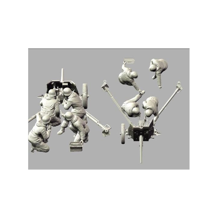 Model Kit figurky 3610 - PAK-36 with Crew (1:35)