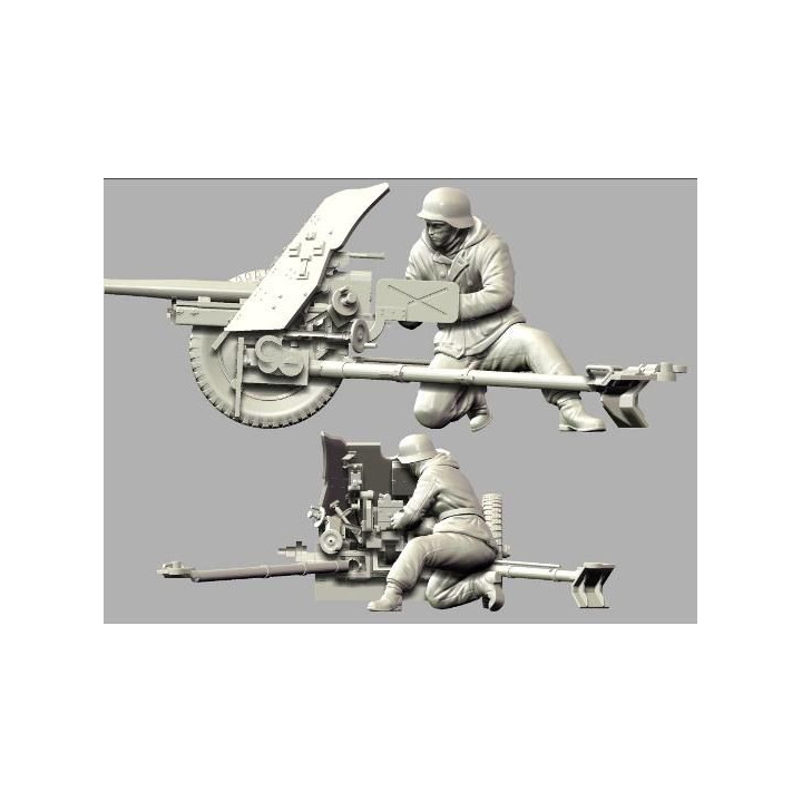 Model Kit figurky 3610 - PAK-36 with Crew (1:35)