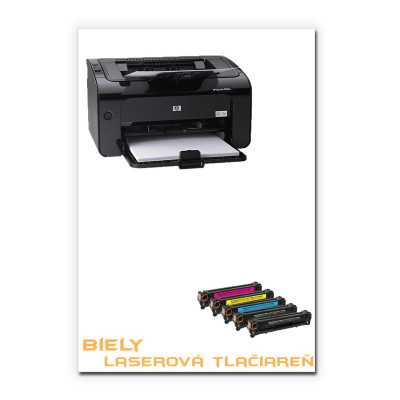 Biely odtlačkový papier A4 decal - Laser