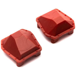 Axial kryt diferenciálu AR90 červený (2): SCX6