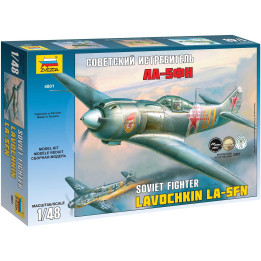 Model Kit letadlo 4801 - La-5 FN Soviet Fighter (1:48)