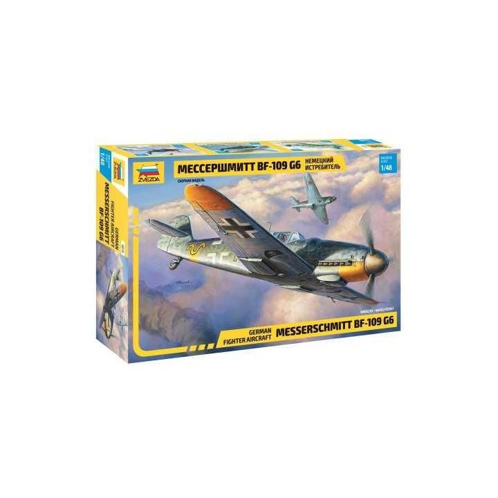 Model Kit letadlo 4816 - Messerschmitt Bf-109 G6 (1:48)
