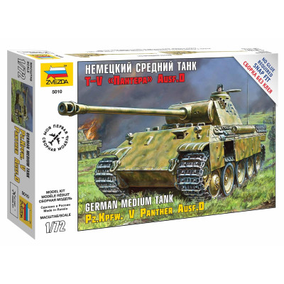 Snap Kit tank 5010 - Panzerkampfw.V Panther Ausf.D (1:72)