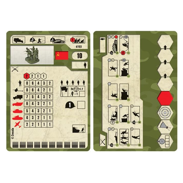 Wargames (WWII) figurky 6103 - Soviet Infantry 1941 (1:72)