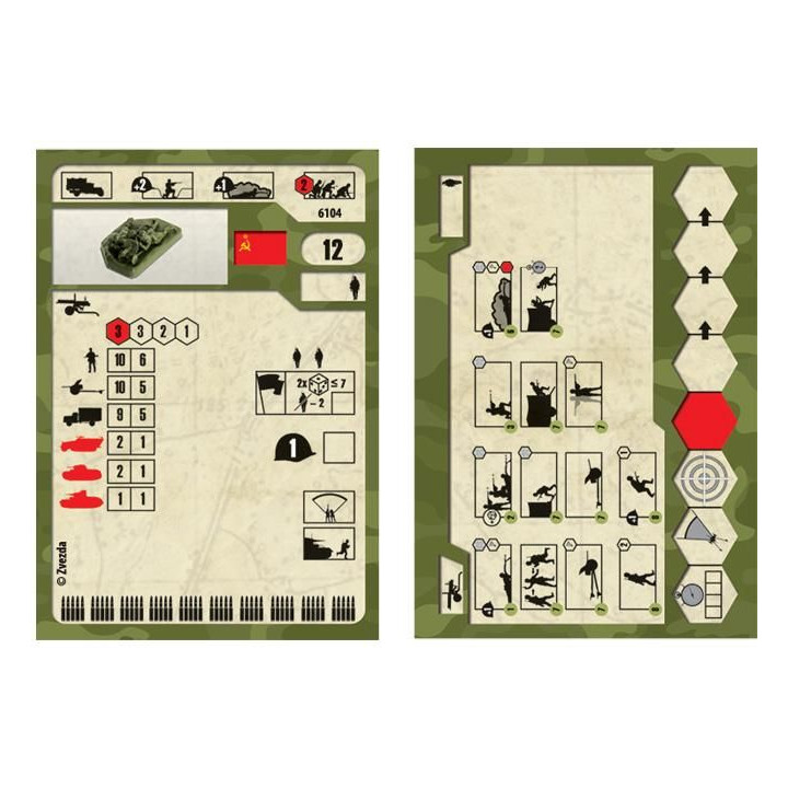 Wargames (WWII) figurky 6104 - Soviet Machinegun Crew 1941 (1:72)