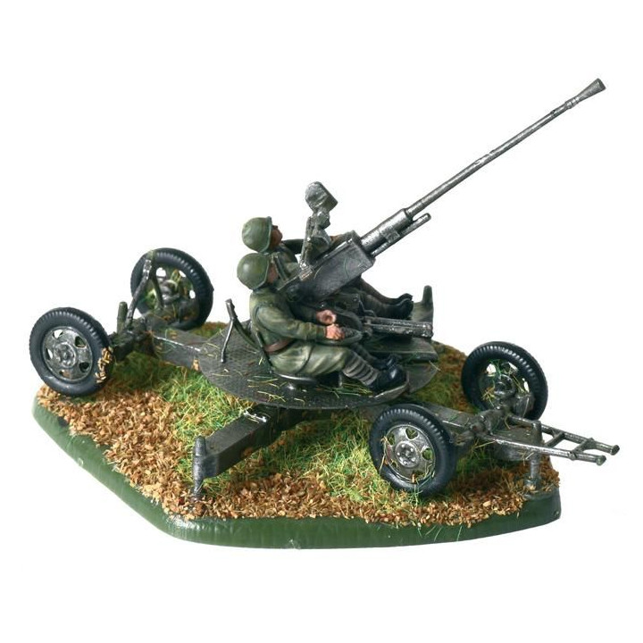 Wargames (WWII) figurky 6115 - Soviet Anti-Aircraft Gun 61-K with Crew (1:72)