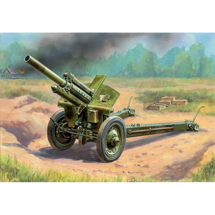 Wargames (WWII) military 6122 - Soviet M-30 Howitzer (1:72)