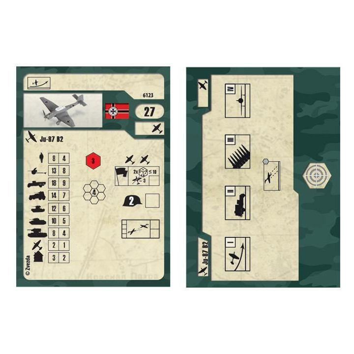 Wargames (WWII) letadlo 6123 - Junkers JU-87 Stuka (1:144)