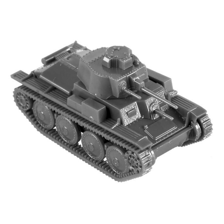 Wargames (WWII) tank 6130 - German Light Tank PZ.KPFW.38 (T) (1:100)