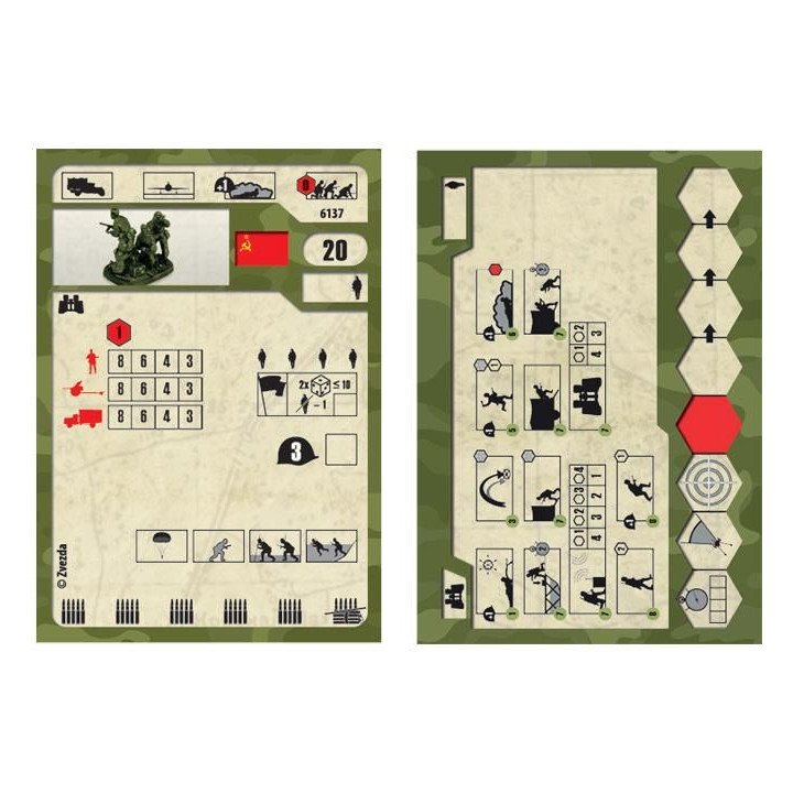 Wargames (WWII) figurky 6137 - Soviet Reconnaissance Team (1:72)
