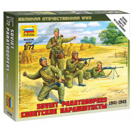 Wargames (WWII) figurky 6138 - Soviet Paratroops (1:72)